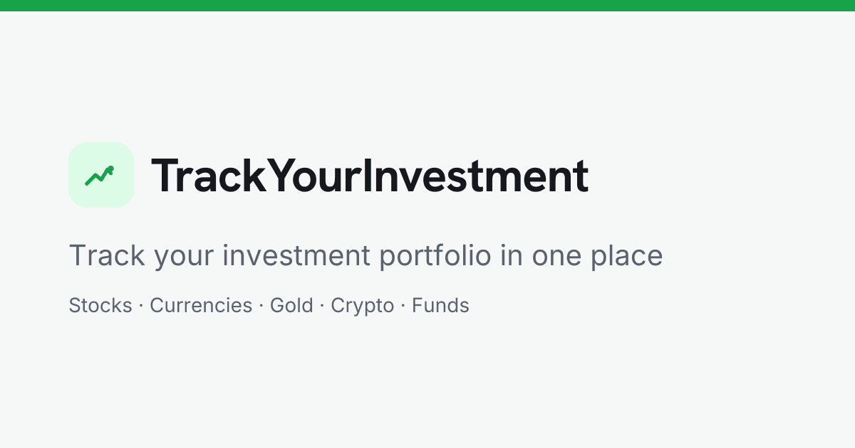TrackYourInvestment